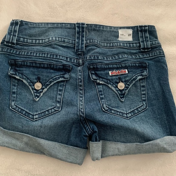 NWOT HUDSON RUBY MID THIGH( or shorter) CUFFED HEM SHORTS - Picture 6 of 7